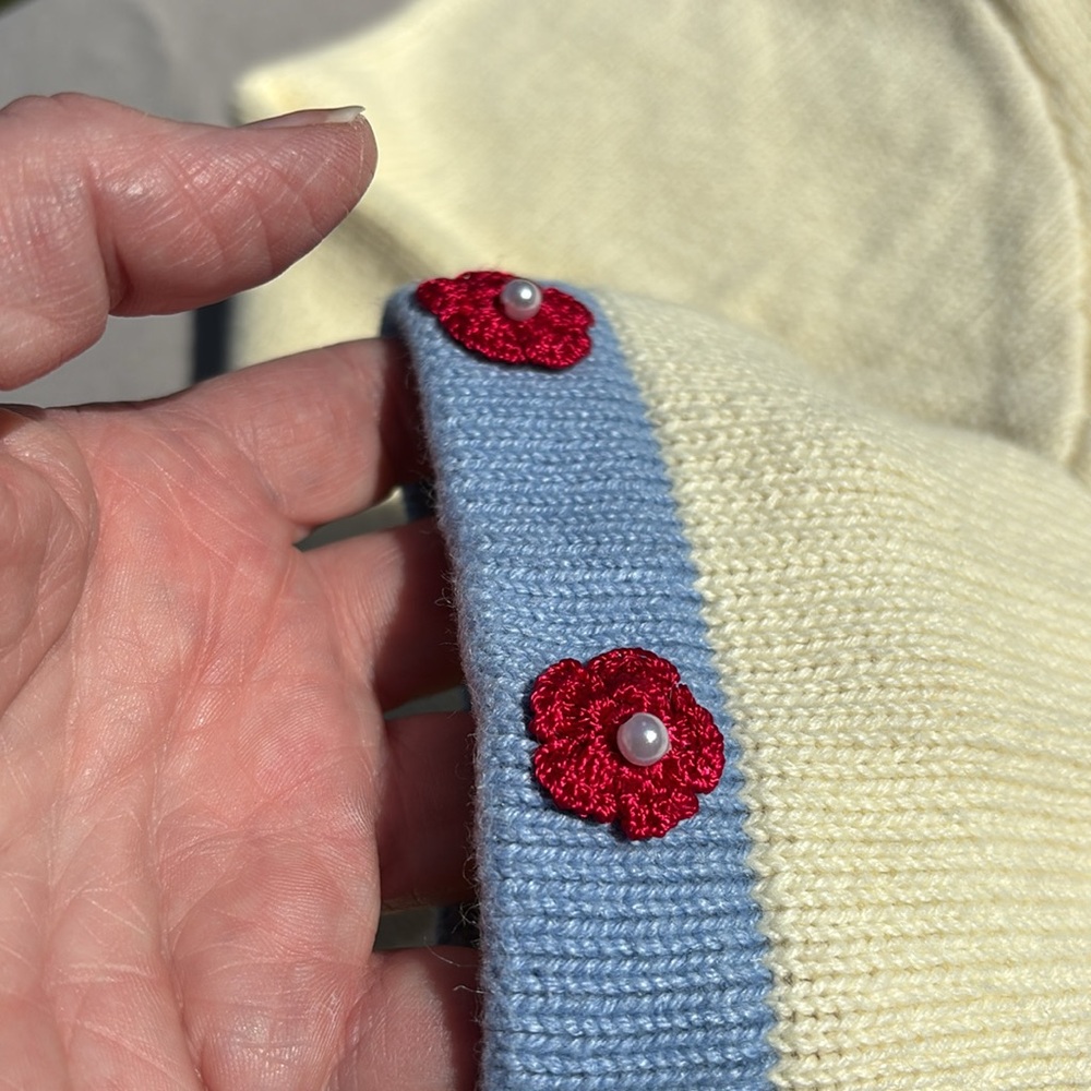 Storybook Knits Raggedy Ann & Andy Sweater sz L unisex - Picture 12 of 13